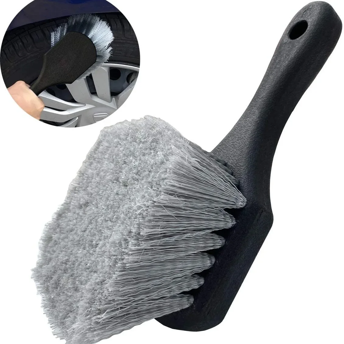 Interior Detailing Kit - Cepillo de limpieza de llanta de
