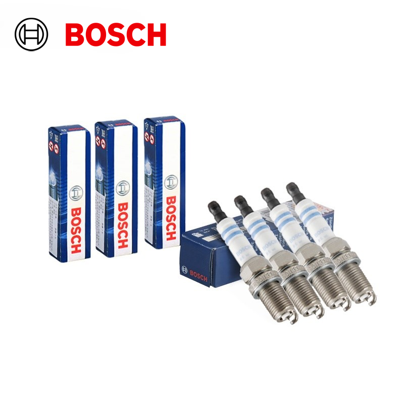 Bosch Spark Plug Iridium - 4 bujías de iridio doble Bosch