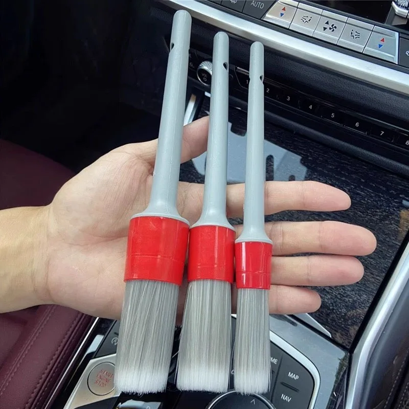 3 uds cepillo de detalle Inter - Interior Detailing Kit reseña y precio